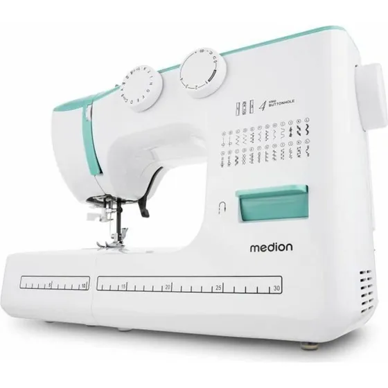 Medion SM 60 LED Symaskine, turkos, 700 rpm