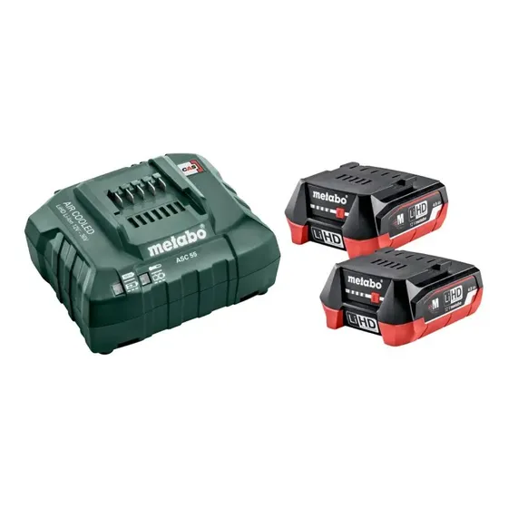 Metabo 685301000 12V 4,0Ah LiHD Batteri & Oplader Sæt