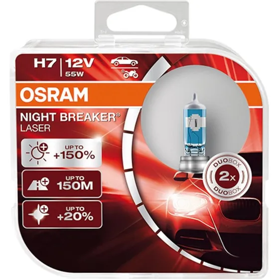 Osram H7 Night Breaker Laser 55W 2pk