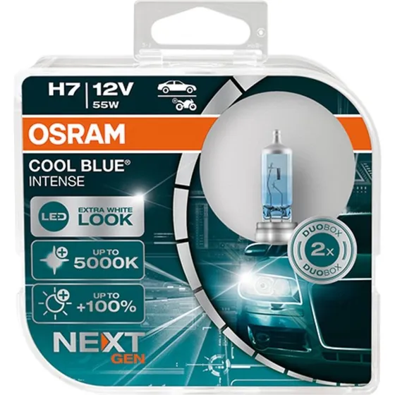 OSRAM H7 Cool Blue Intense 12V 55W 2pk