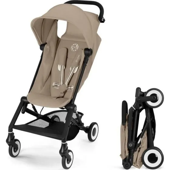 Cybex Agis Klapvogn, Almond Beige, 6 måneder – 22 kg