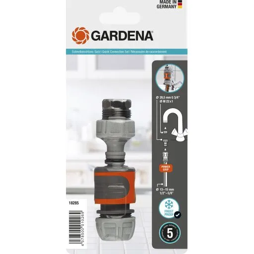 Gardena 6 stk Hurtig tilslutning sæt