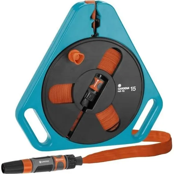 Gardena Classic 15m Flad Vandslange i Textil, Ø12mm, 25 bar, 5 Års Garanti