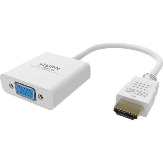 Vision Techconnect HDMI-VGA Video Transformer, Hvid