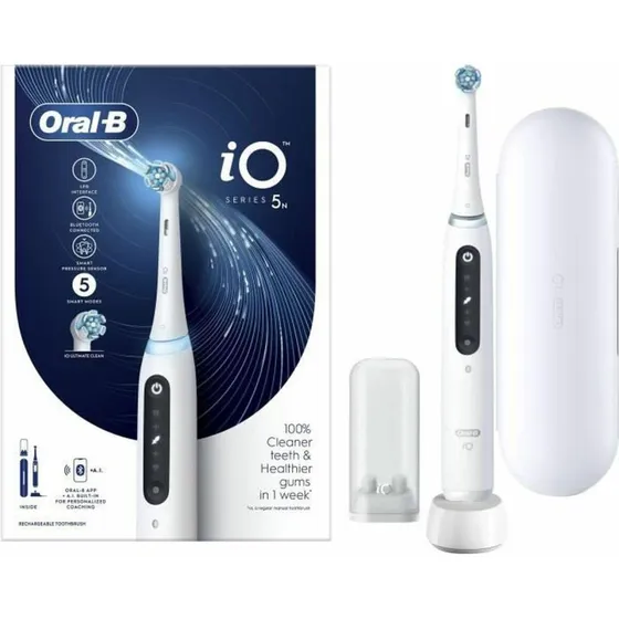 Oral-B iO Series 5n elektrisk tandbørste, hvid