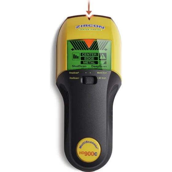 Zircon HD900C Multiscanner Lægte og Stålregel Søger