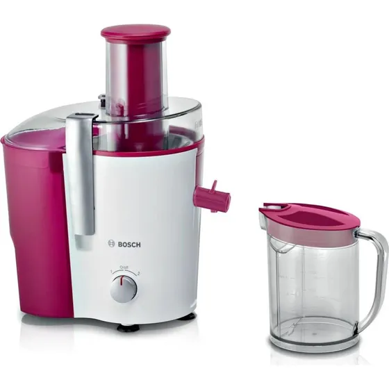 Bosch MES25C0 Juicer 700W, 1,25 L, kirsebærrød/hvid