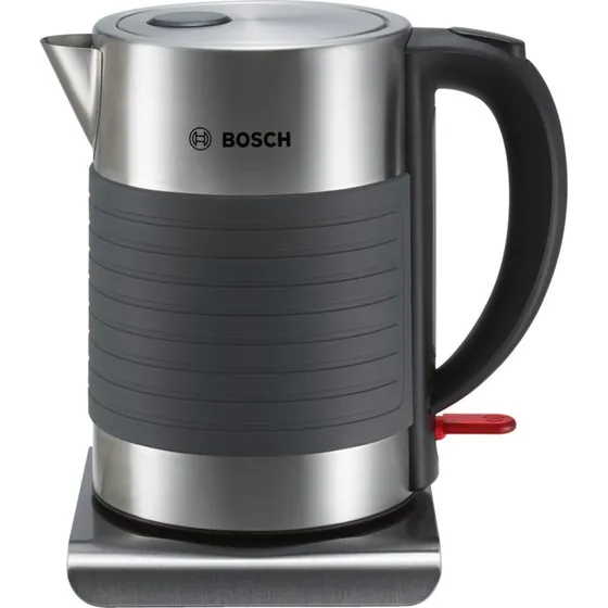 Bosch TWK7S05 Elkedel 1,7 L, 2200 W, Grå/Sort