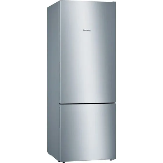 Bosch KGV58VLEAS Fritstående kølefryseskab, 503 l, rustfrit stål