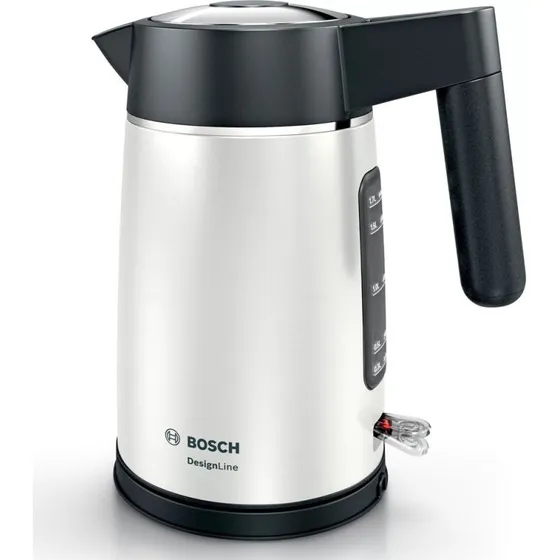 Bosch DesignLine Elkedel 1,7L 2400W Sort/Sølv