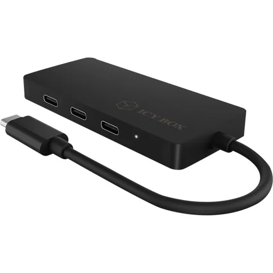 ICY BOX IB-HUB1429-CPD USB 3.2 4-port USB-C hub - Sort