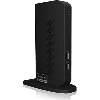 ICY BOX IB-DK2252AC USB-C Dockingstation, 4K, 2x HDMI, 2x DP, Gigabit LAN