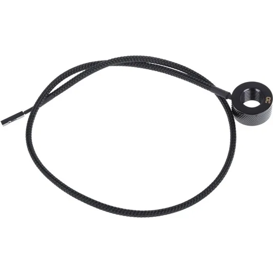 Alphacool Eiszapfen G1/4 Temperatursensor med AG Adapter, Sort
