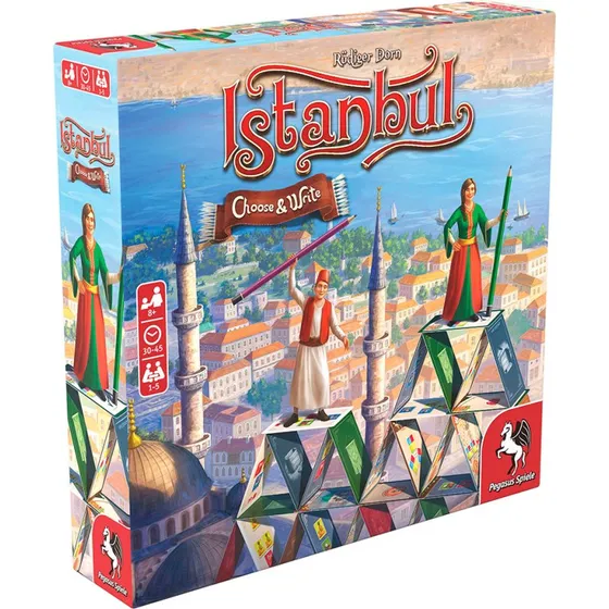 Pegasus Istanbul: Choose & Write - Brætspil, 8+ år