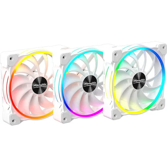 Alpenföhn Wing Boost 3 ARGB 120 mm Hvid 3-pak