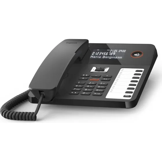 Gigaset Desk 800A Fastnettelefon med Svarer, Sort