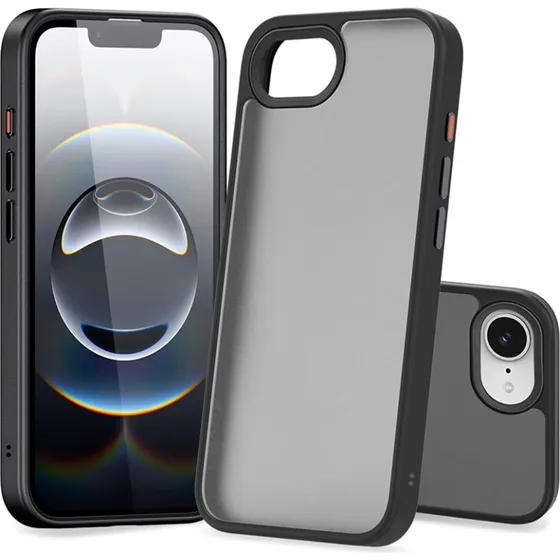 Nevox StyleShell Invisio Cover, Sort til iPhone 16e