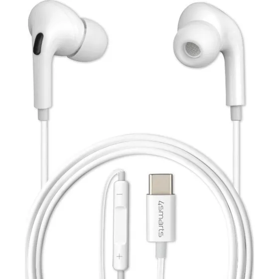 4smarts Melody Digital Basic USB-C Hvid In-Ear Headset