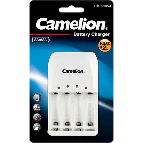 Camelion BC-0904S Batterioplader (4xAA/AAA, 2x9V)