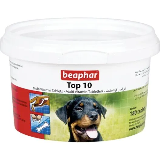 Top 10 Dog Multivitaminer 180 tabl.