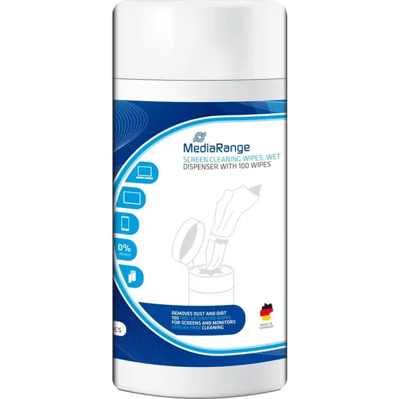 MediaRange MR722 Vådservietter Hvide 100 stk