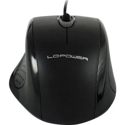 LC Power M710B Optisk Mus, 3 Knapper, USB, Sort