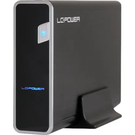 LC Power LC-35U3 3,5" SATA USB 3.0 Ekstern Lagringspakning, Sort