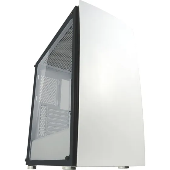 LC Power Bright Sail X Gaming Kabinet, Hvid, Mid Tower