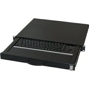 Aixcase AIX-19K1UKDETB-B Tastatur, Tysk, Sort