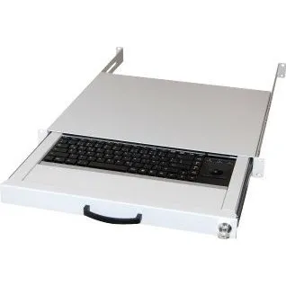 Aixcase AIX-19K1UKDETB-W Tastatur, Tysk, PS/2 & USB