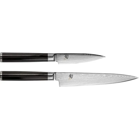 KAI Shun Classic Knivsæt, 2 stk (9 og 15 cm), Sort