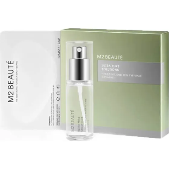 M2 Beauté Hybrid Second Skin Collagen Øjenmasker 30 ml