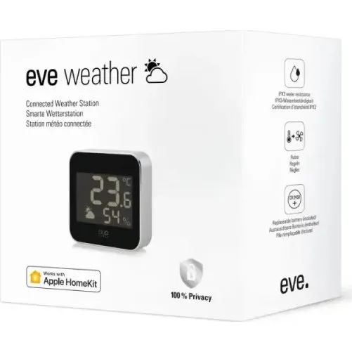 Eve Weather – Smart trådløs vejrstation med HomeKit
