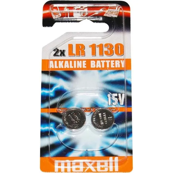 Maxell LR1130 Alkaline 1,5V - 2 stk