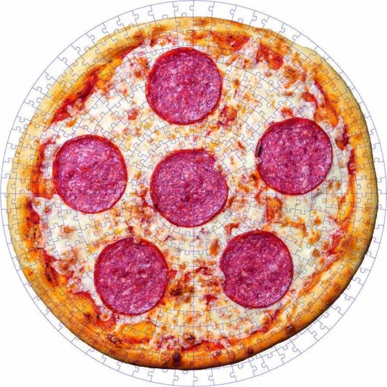 Winkee Pizza Puzzle 500 Brikker