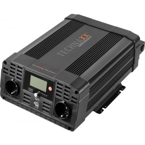 Technaxx TE23 3000W Inverter 12V-230V Sort