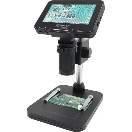 Technaxx Pro TX-277 Digitalmikroskop, 50x, 4.3" IPS Skærm