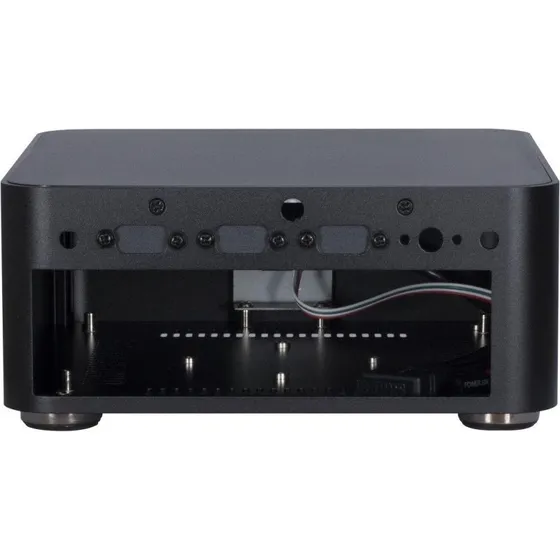 Inter-Tech A80 Mini-ITX Kabinet med 60W PSU, Sort