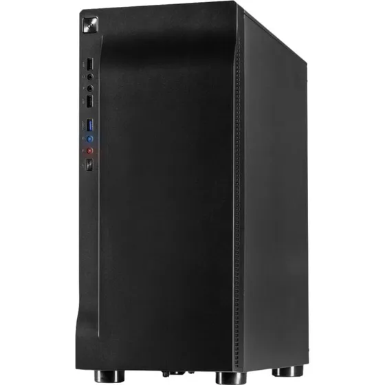Inter-Tech A-3411 Creek Tower ATX Sort med vindue