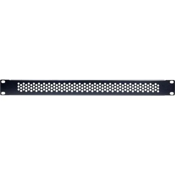 Inter-Tech PINHOLE APERTURE Blindplade RAL 9005, 1U, 19"