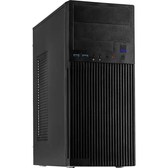 Inter-Tech IT-2815 Mid-Tower PC-kabinet, sort, uden strømforsyning