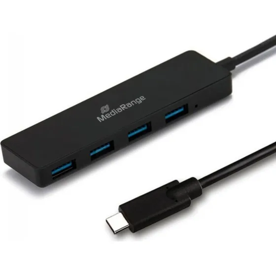 MediaRange MRCS508 USB-C Hub 5000 Mbit/s Sort
