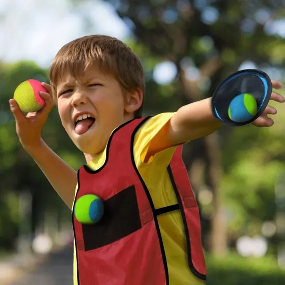 Mad Monkey Body Tag Spil – Sjovt velcro-boldspil til børn fra 3 år