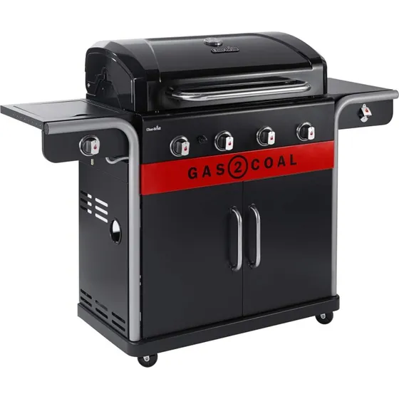 Gas2Coal Hybridgrill 4+1 brændere – gas og trækul