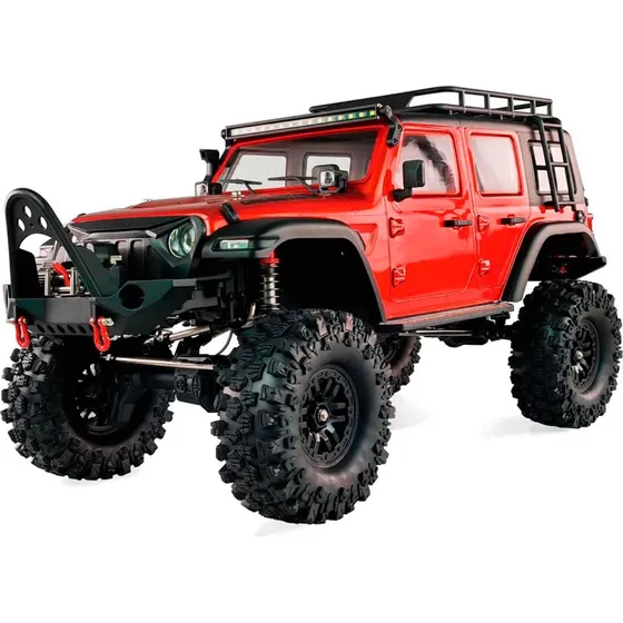 Amewi AMXRock Crosstrail Crawler 4WD 1:10 Rød-Metallic