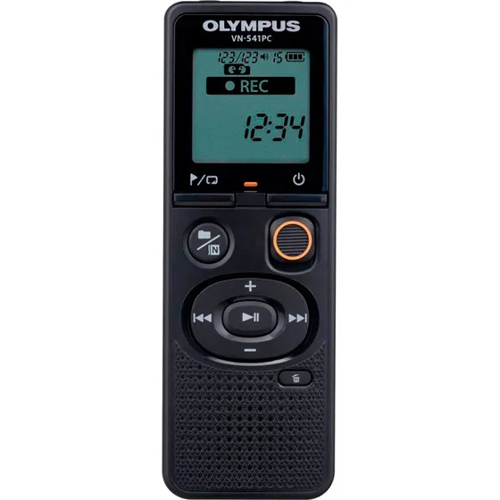Olympus VN-541PC 4GB Diktafon, Sort