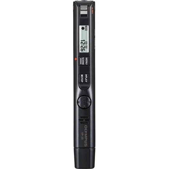 Olympus VP-20 Lydoptager, Sort