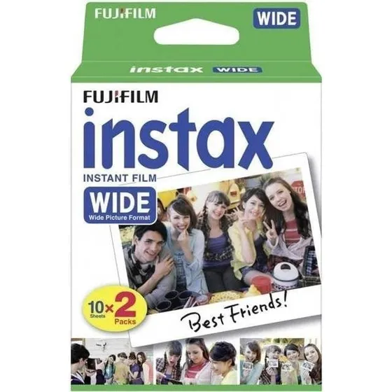 Fujifilm Instax WIDE Farvefilm 20 skud
