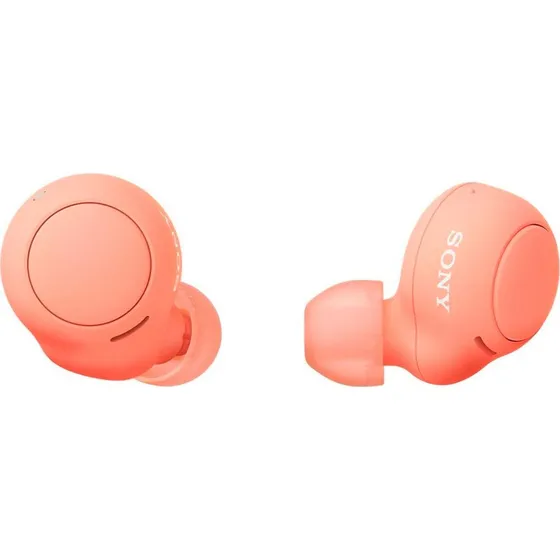 Sony WF-C500 Bluetooth-ørepropper, Orange, 20 timer batteri