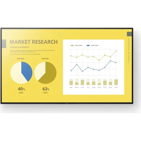 Sony Bravia FW-65EZ20L 65" 4K LED-digital signage-skærm